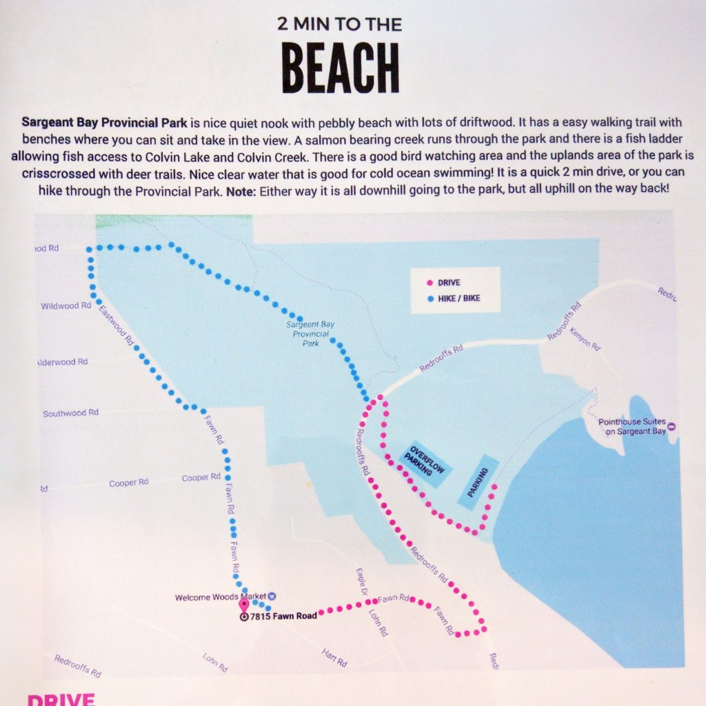 directions to the beach