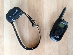 Wireless training collar and remote