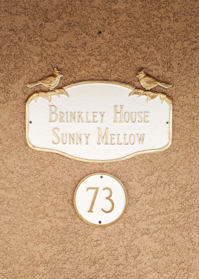 sign for house