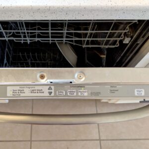 dishwasher door