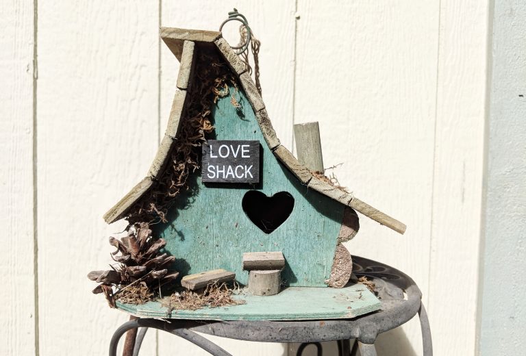 love shack bird feeder