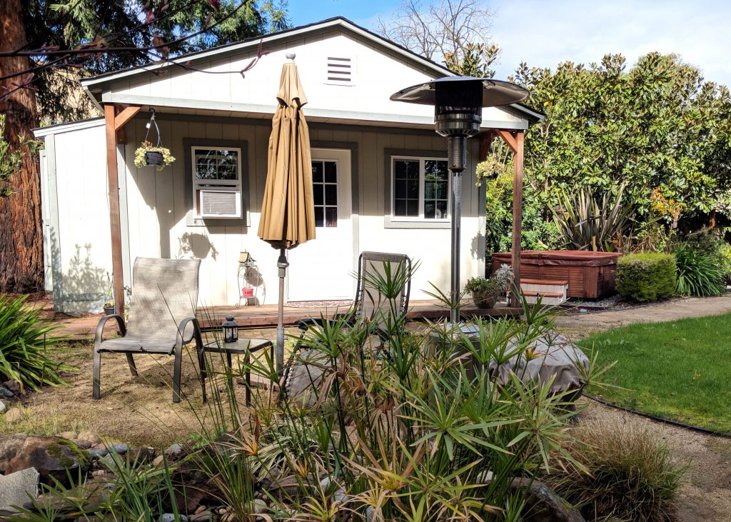  Backyard Garden Cottage Best Airbnb in Novato California 