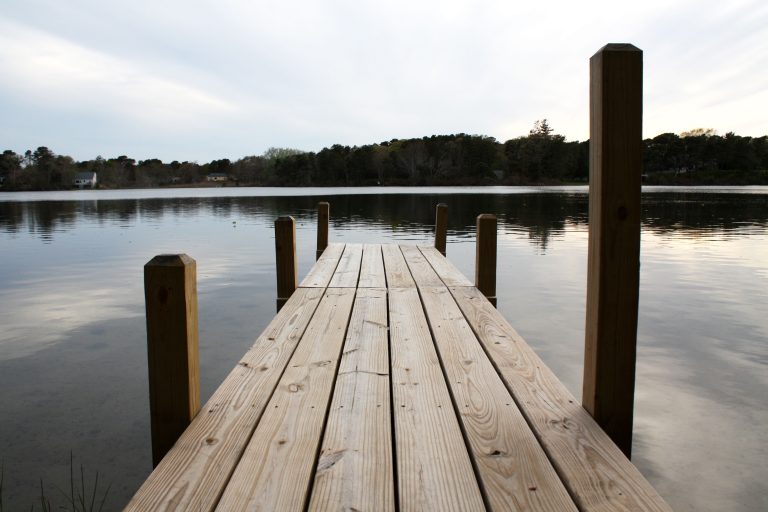 dock on Kelley's pond