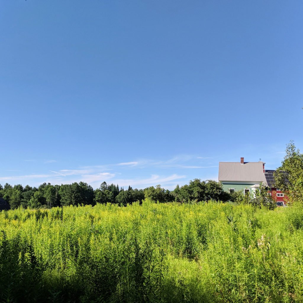 view of the Cherry Valley Farm Airbnb in Littleton, New Hampshire