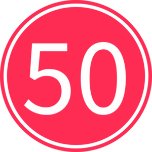 50 tips badge