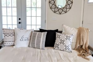 Be Our Guest Throw Pillow in Tennessee Airbnb