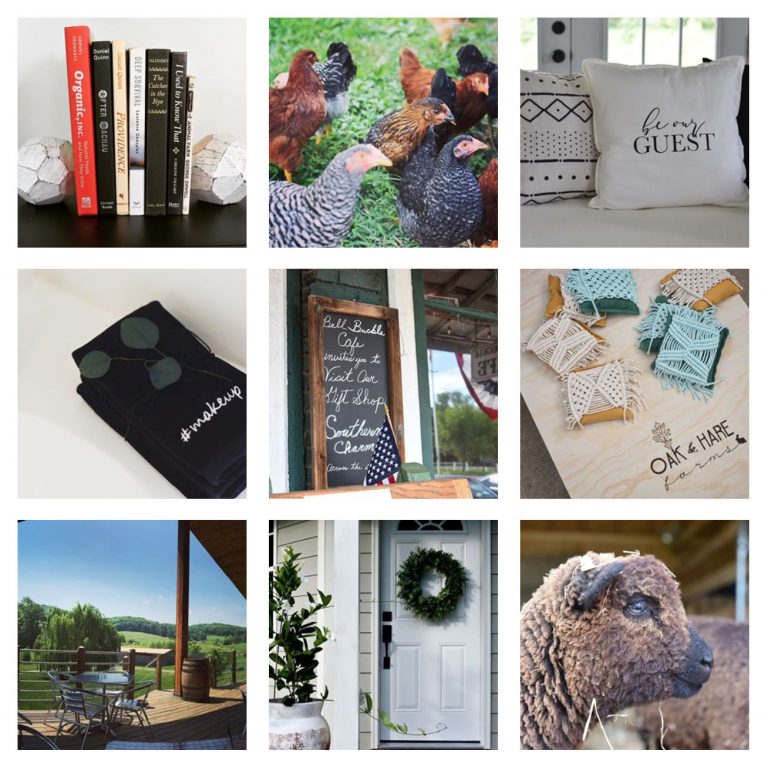 Oak and Hare Farms Instagram Feed Tennessee Airbnb