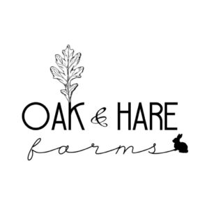 Logo for Oak and Hare Farms a Tennessee Airbnb